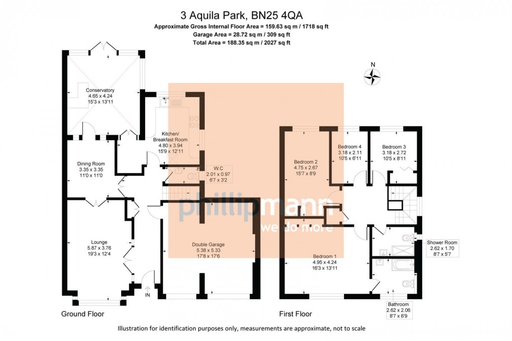 Floorplan for Aquila Park, Seaford