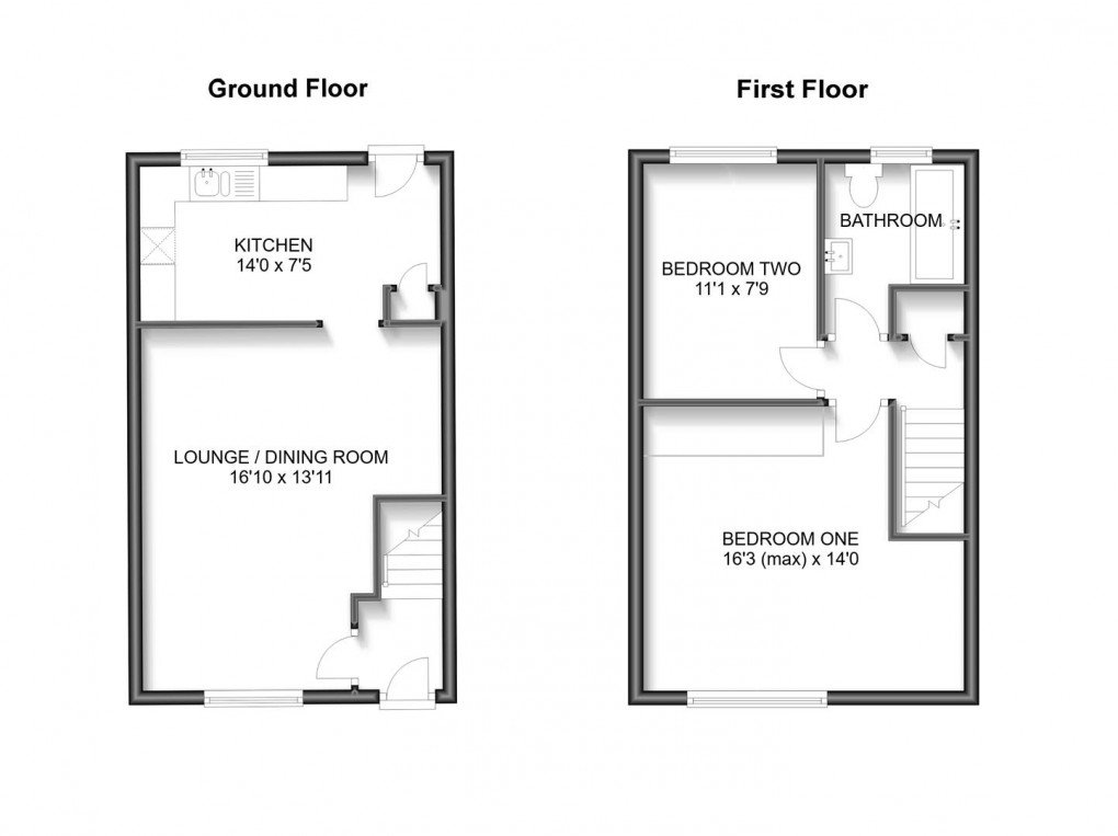 Floorplan for Pelham Rise, Peacehaven