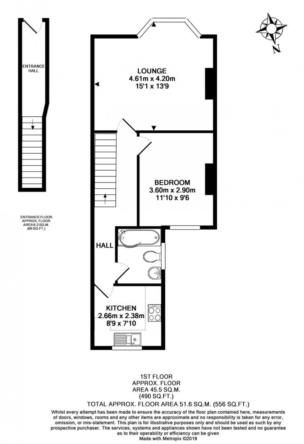 Floorplan for Brighton Road, Newhaven