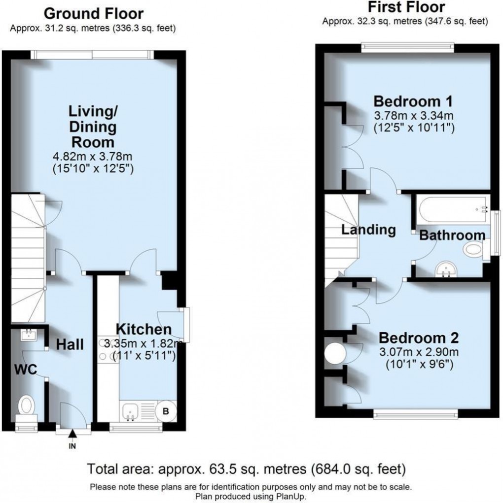 Floorplan for Court Leet, 24 Steyne Road, Seaford